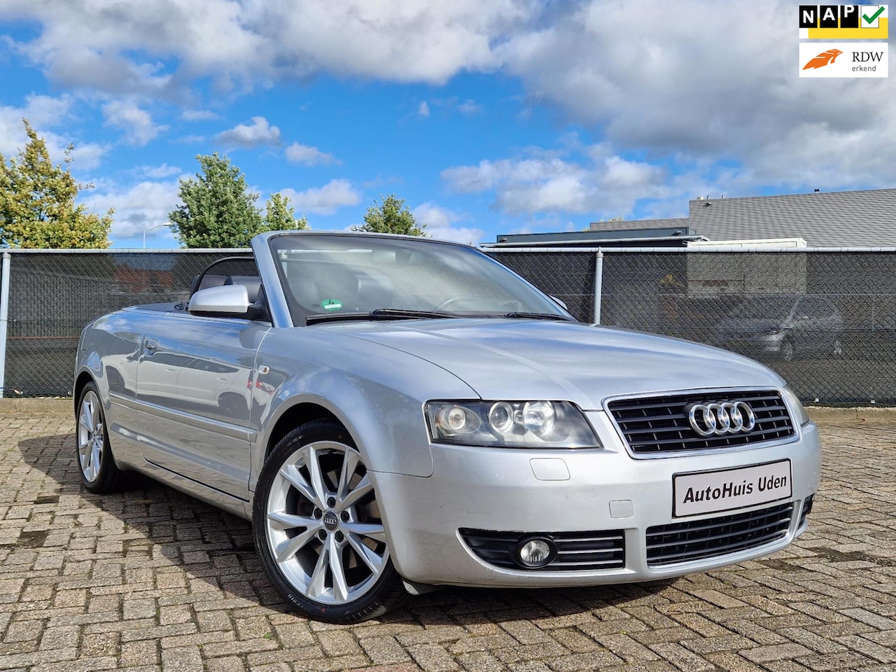 Audi A4 Cabriolet - 2.4 V6 Pro Line Automaat*Org NL - AutoWereld.nl