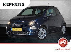 Fiat 500 - 1.0 Hybrid Dolcevita | 1ste eigenaar | LEER/Stof 2 Tone | Glazen dak | Parkeersensoren | C