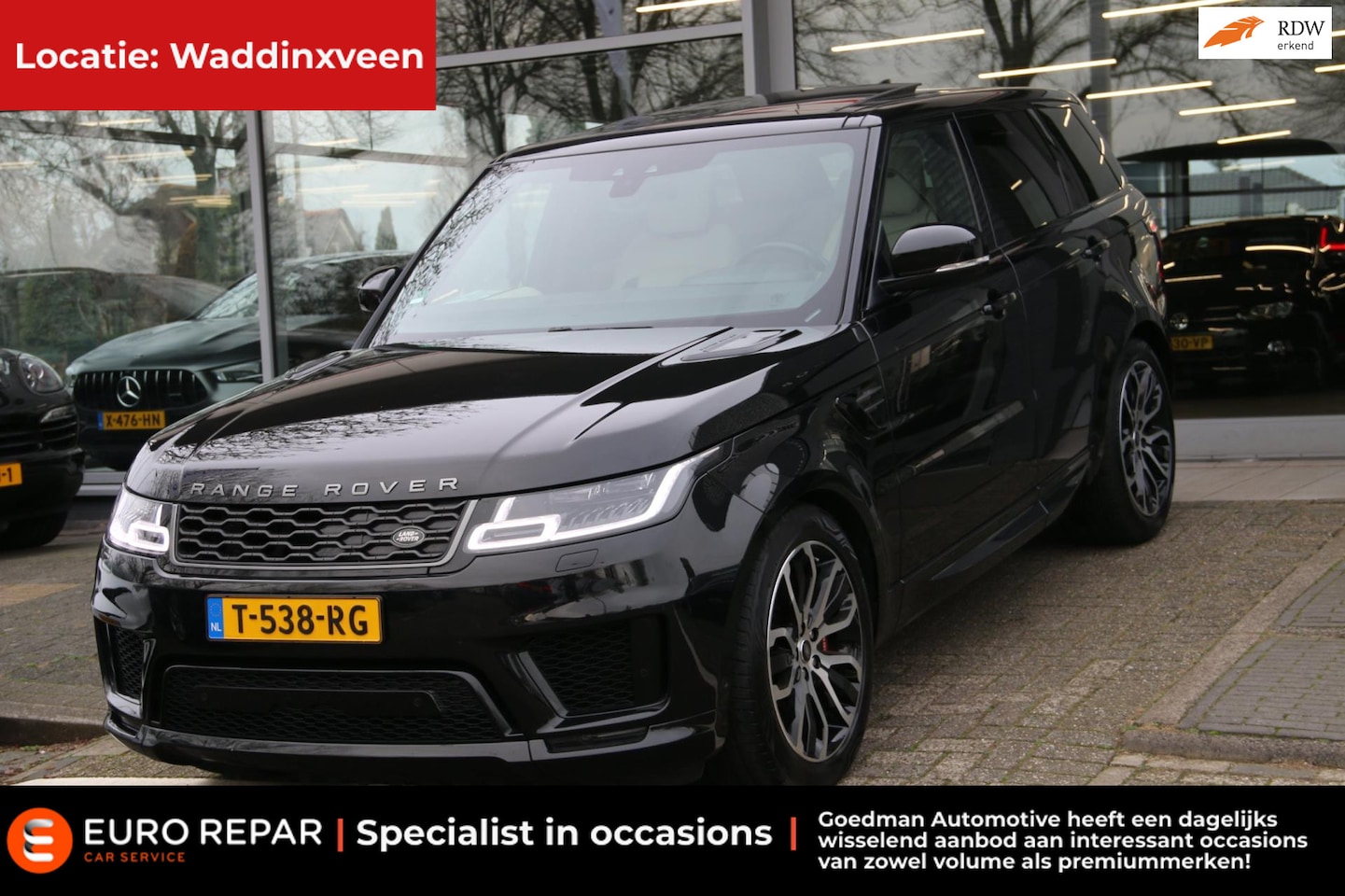 Land Rover Range Rover Sport - 2.0 P400e HSE Dynamic PANO-DAK TREKHAAK - AutoWereld.nl