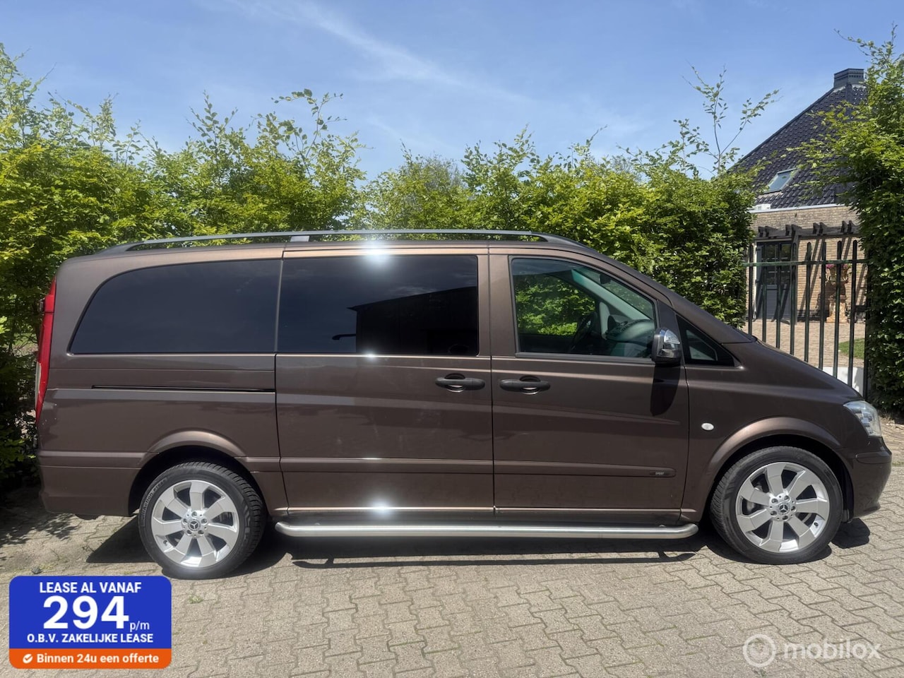 Mercedes-Benz Vito - Bestel 122 CDI V6 Dubbele Cabine Lang Luxe Geen BTW - AutoWereld.nl
