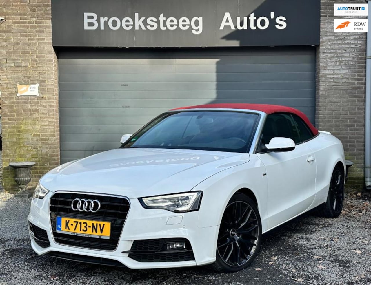 Audi A5 Cabriolet - 1.8 TFSI Sport Edition Sline binnenbuiten/Boekjescompleet - AutoWereld.nl