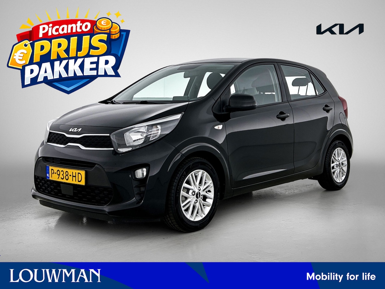 Kia Picanto - 1.0 DPi DynamicLine | Apple carplay | Airco | Achteruitrijcamera |  Prijspakker - AutoWereld.nl