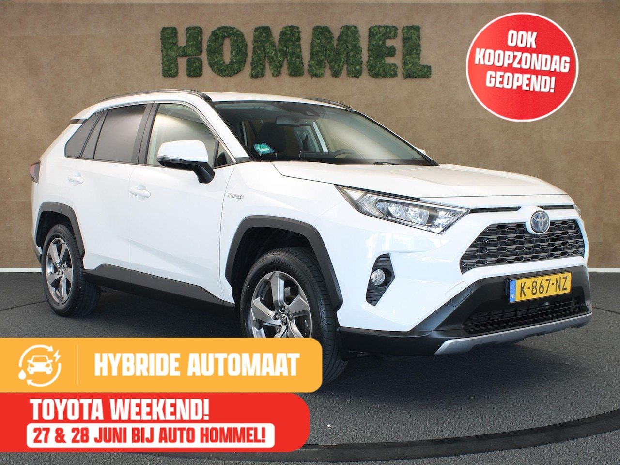 Toyota RAV4 - 2.5 Hybrid Dynamic - ORIGINEEL NEDERLANDSE AUTO - TREKHAAK (TREKGEWICHT 800 KG GEREMD) - C - AutoWereld.nl