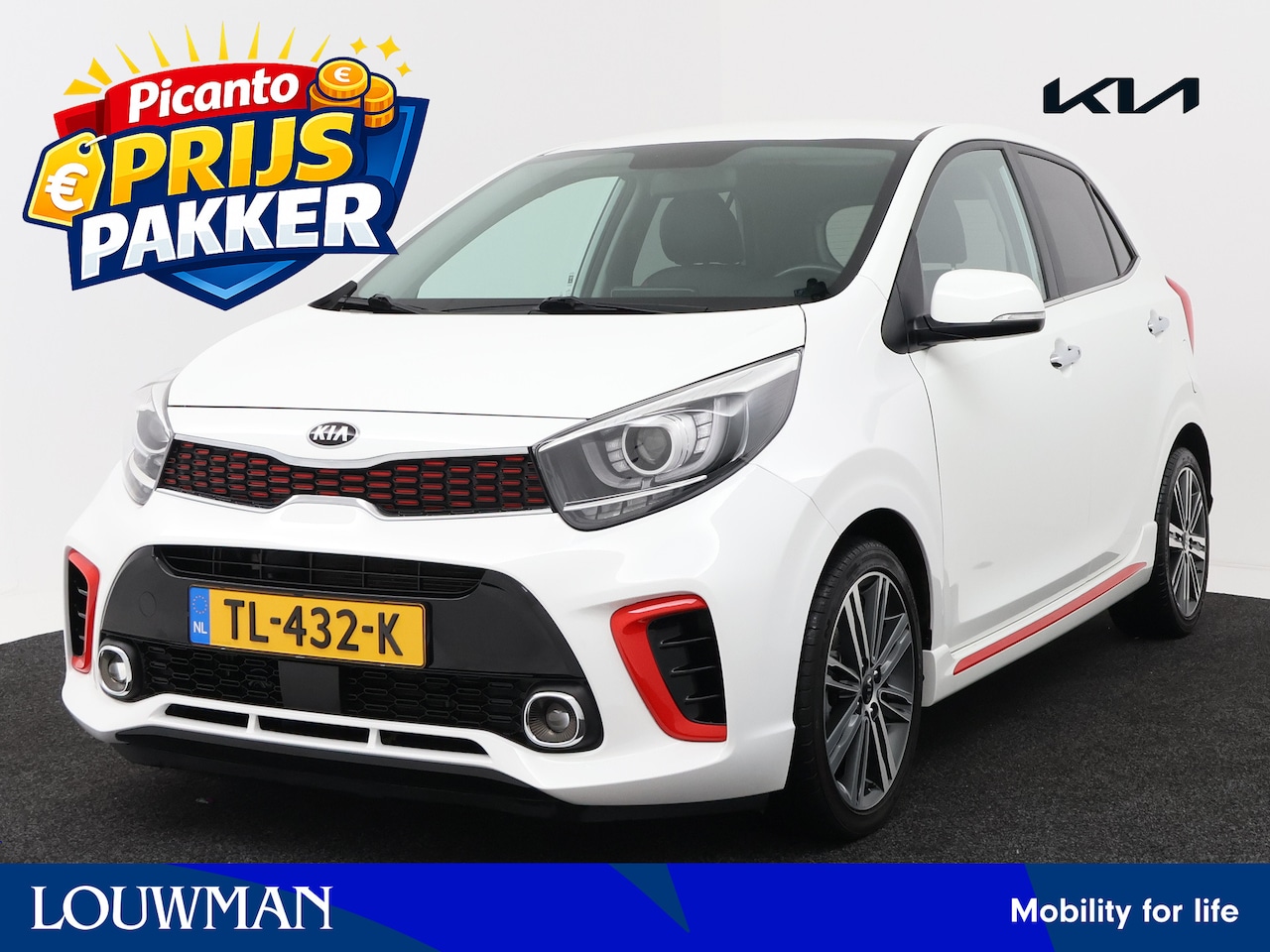 Kia Picanto - 1.0 T-GDI GT-Line | Origineel Nederlands | Stoelverwarming | Achteruitrijcamera | Prijspak - AutoWereld.nl