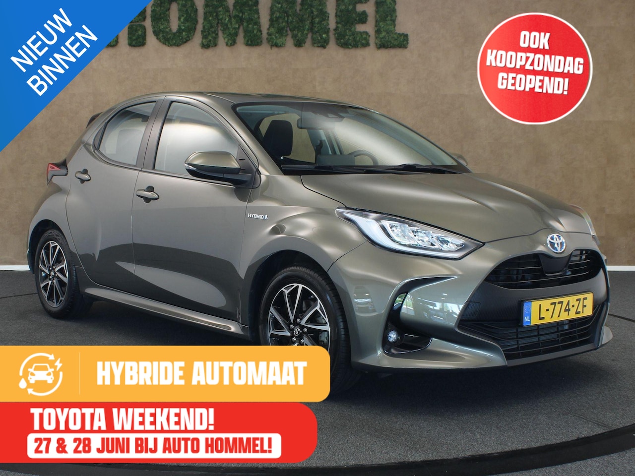 Toyota Yaris - 1.5 Hybrid Dynamic - ORIGINEEL NEDERLANDSE AUTO  - AUTOMATISCHE AIRCO - ACHTERUITRIJCAMERA - AutoWereld.nl
