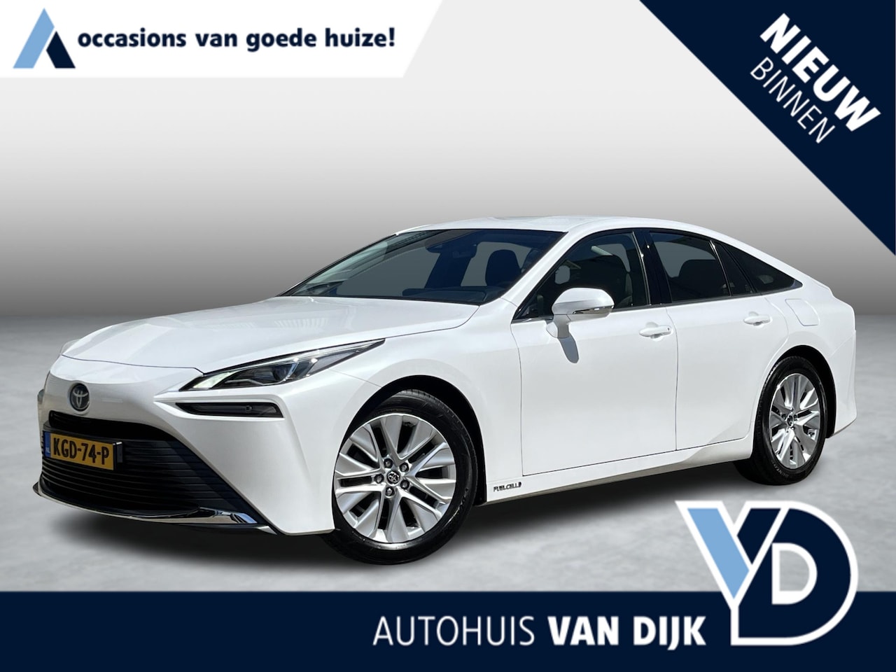 Toyota Mirai - Dynamic | Nieuwe auto! | /Adapt.Cruise/Carplay/Elektr.Stoelverst. - AutoWereld.nl