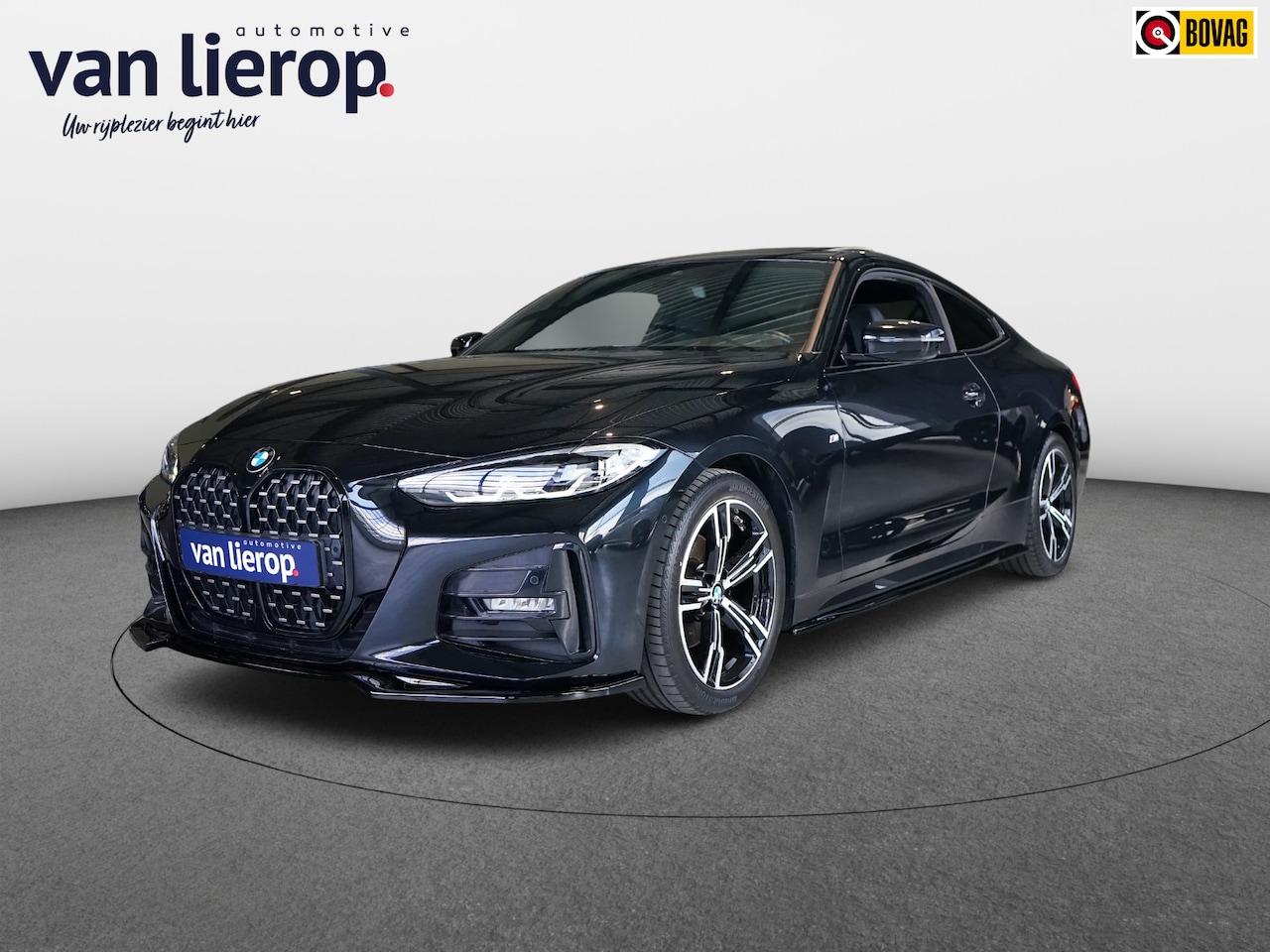 BMW 4-serie Coupé - 420i High Executive M-Sport|NAVI|CAMERA|SFEERVERLICHTING|CARPLAY - AutoWereld.nl