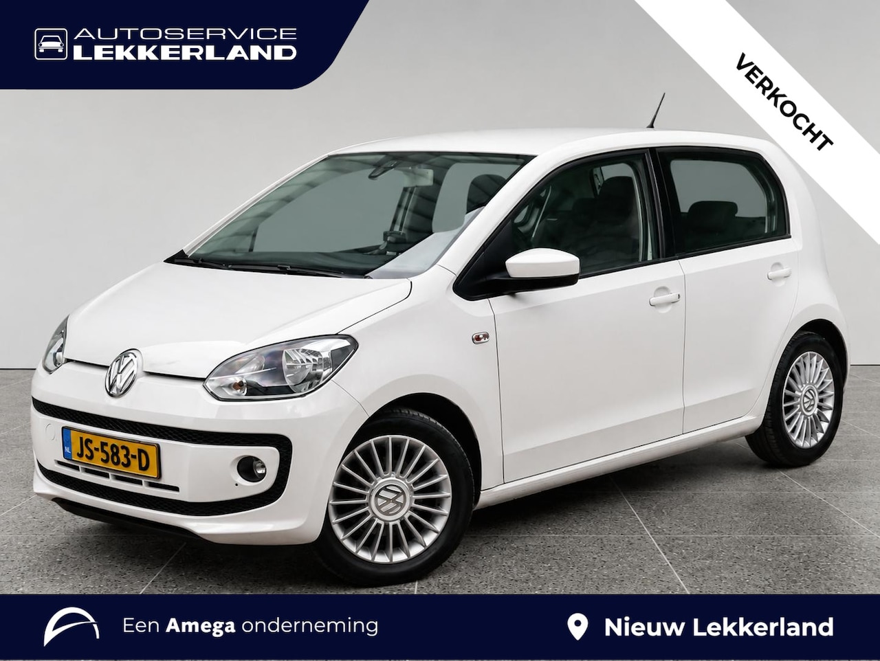 Volkswagen Up! - 5-deurs high up! 1.0 MPI 60pk | NAVI | AIRCO | FENDER AUDIO | BLUETOOTH | CRUISE CONTROL | - AutoWereld.nl