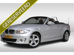 BMW 1-serie Cabrio - 118i High Executive | Airco | Leder | Zwart dak | Dealeronderhouden