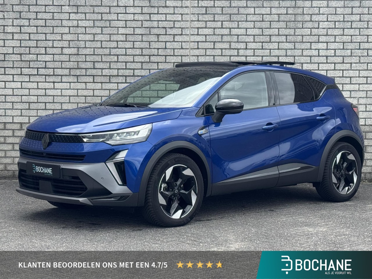 Renault Captur - 1.6 E-Tech Full Hybrid 145 Esprit Alpine | Stoel + Stuurverwarming | Glazen schuif- kantel - AutoWereld.nl