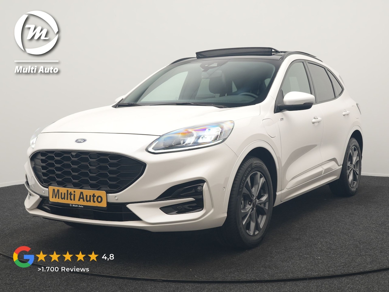 Ford Kuga - 2.5 ST-Line PHEV 225pk Dealer O.H. | Panodak | Adaptive Cruise | 360 Camera | Bang & Olufs - AutoWereld.nl