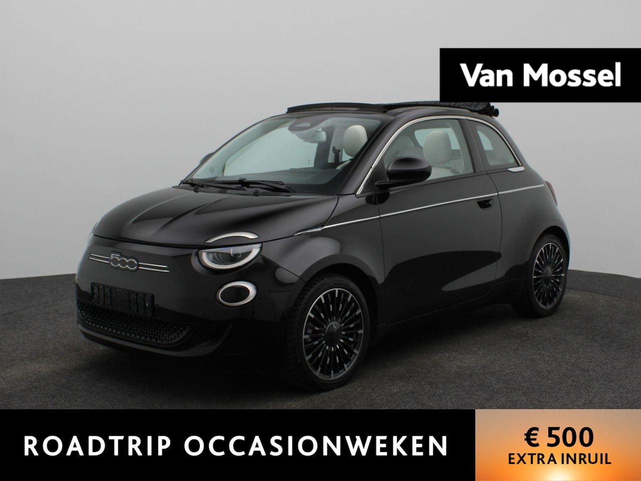 Fiat 500 C - 500e 42 kWh La Prima - AutoWereld.nl