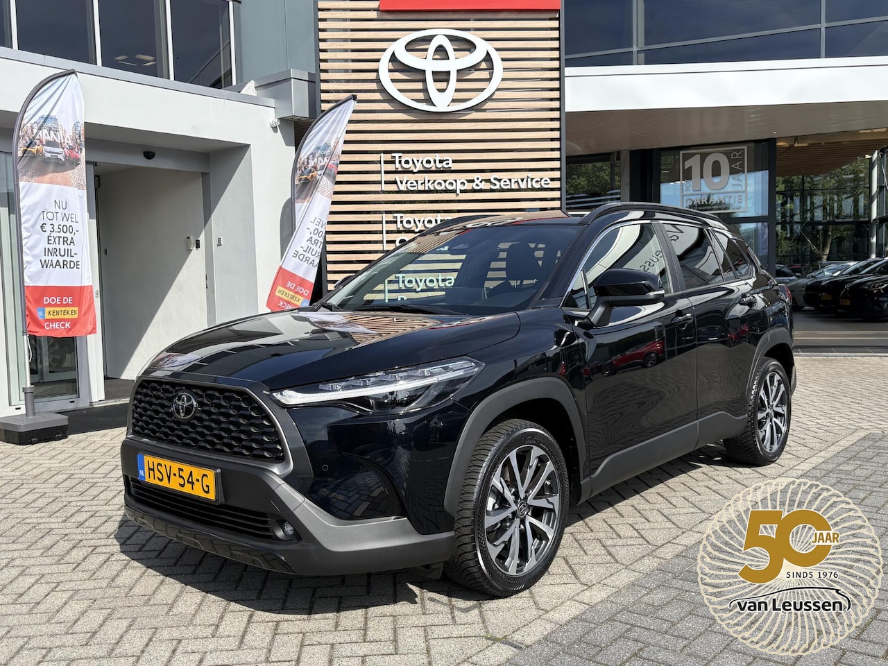 Toyota Corolla Cross - Hybrid 140 Style EL-ACHTERKLEP BLIND-SPOT PARK-SENSOR KEYLESS 4S-BANDEN LM-VELGEN CAMERA C - AutoWereld.nl