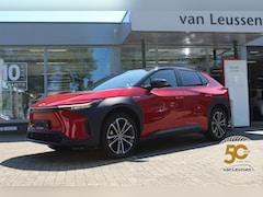 Toyota bZ4X - PREMIUM 71KWH 20"LMV PANODAK TREKHAAK EL-ACHTERKLEP KEYLESS STOEL/STUURVERW. HALF-LEDER EL