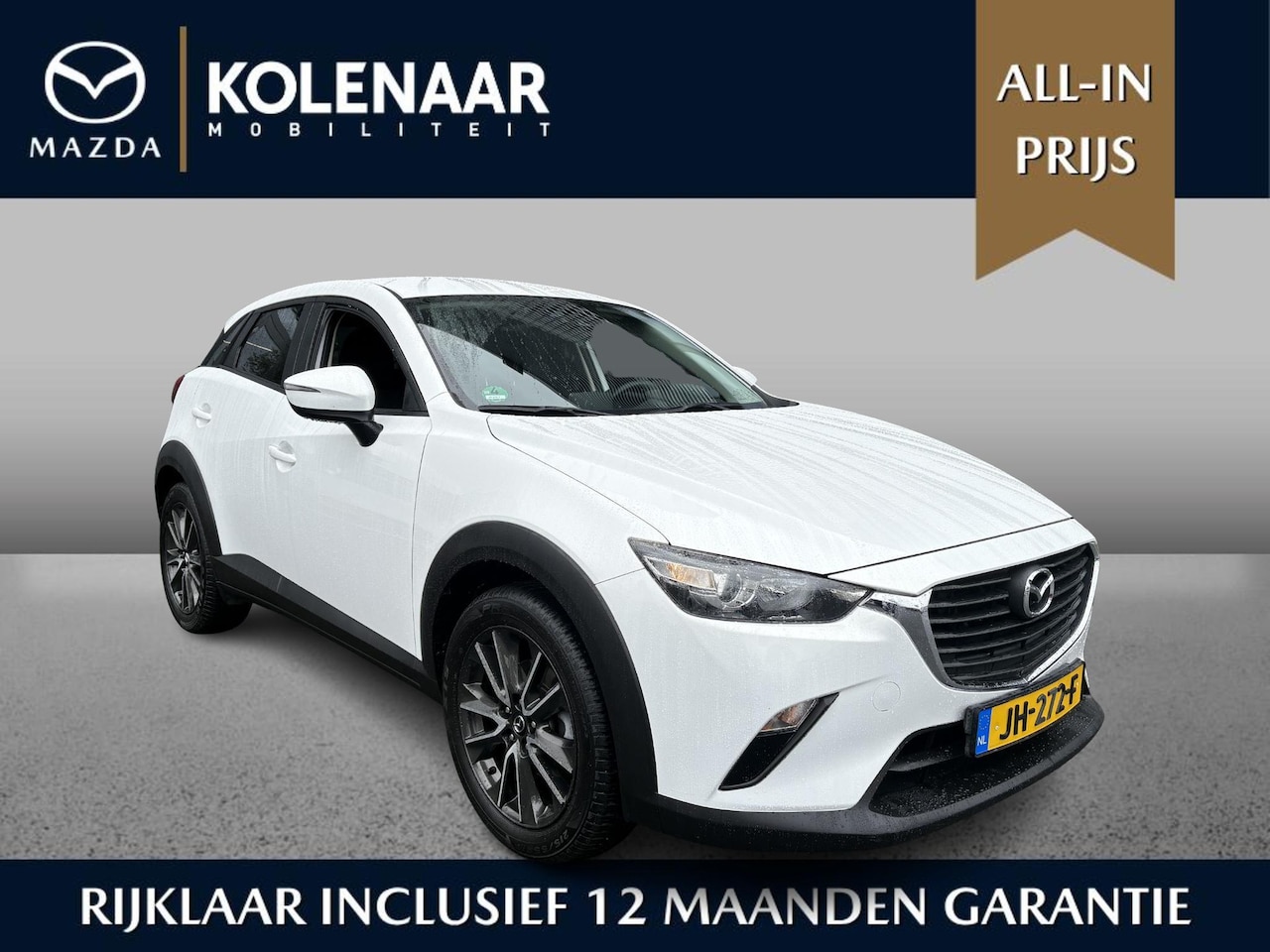 Mazda CX-3 - 2.0 SkyActiv-G 120 SkyLease+ Dealer onderhouden| Trekhaak| Cruise Control| Airco| Keyless - AutoWereld.nl