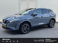Nissan Qashqai - 1.3 MHEV Tekna / Trekhaak / Panoramadak / HUD / Elektr Bestuurders Stoel / Elektr. Achterk