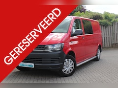 Volkswagen Transporter - 2.0 TDI L2H1 DC Comfortline Plus Airco, Cruise, SideBars,