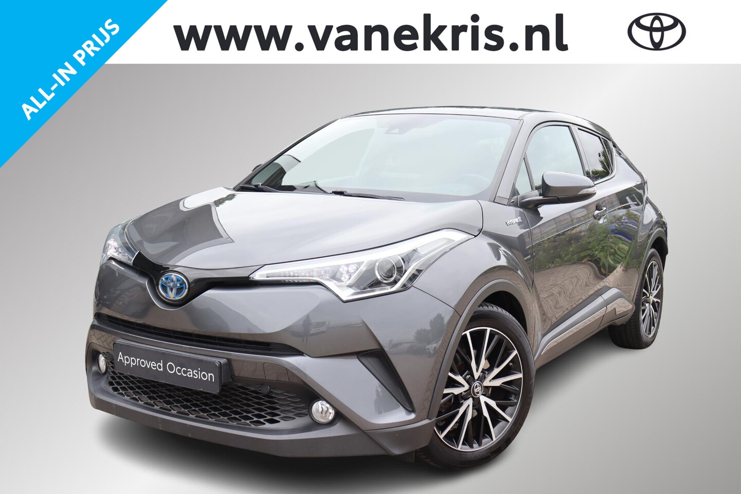 Toyota C-HR - 1.8 Hybrid Dynamic 1.8 Hybrid Dynamic, Parkeersensoren achter - AutoWereld.nl