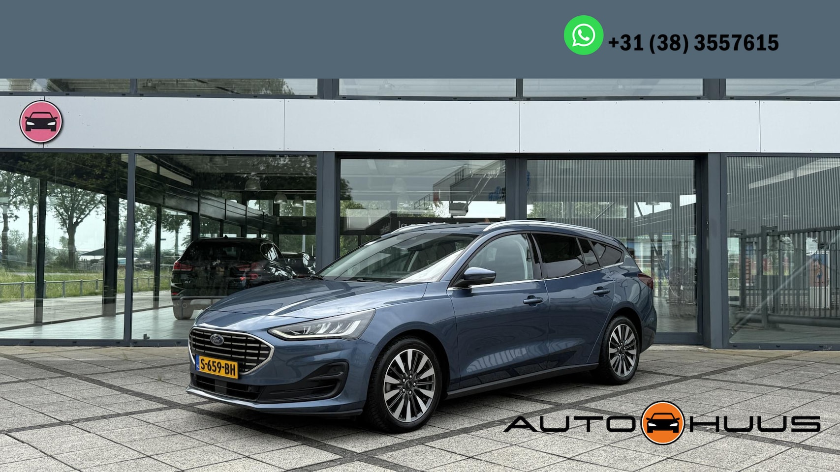 Ford Focus Wagon - 1.5 EcoBlue TDCi Automaat Titanium X - AutoWereld.nl