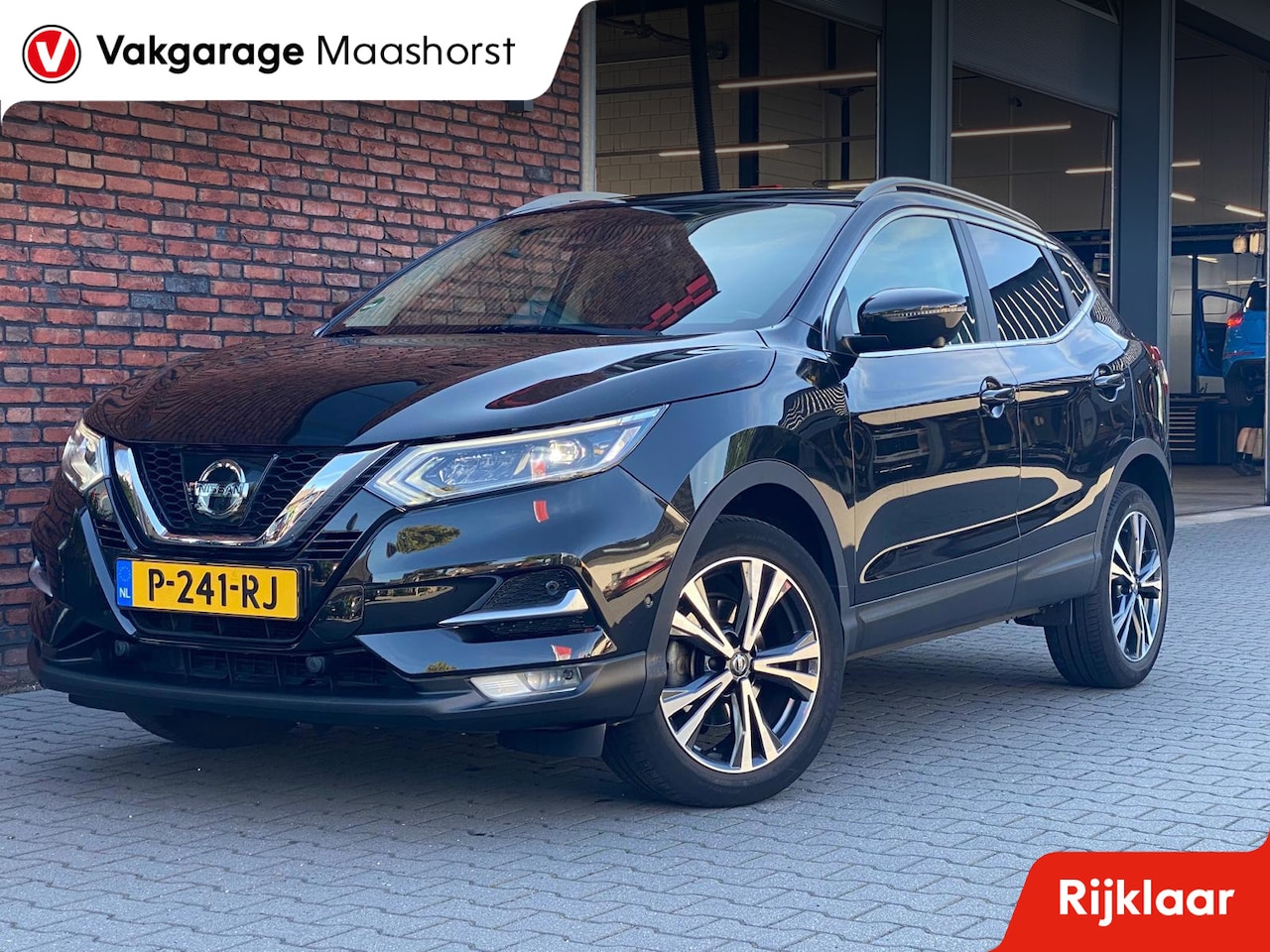 Nissan Qashqai - 1.3 DIG-T Tekna +360cam/trekhaak/keyles/led/ect. - AutoWereld.nl