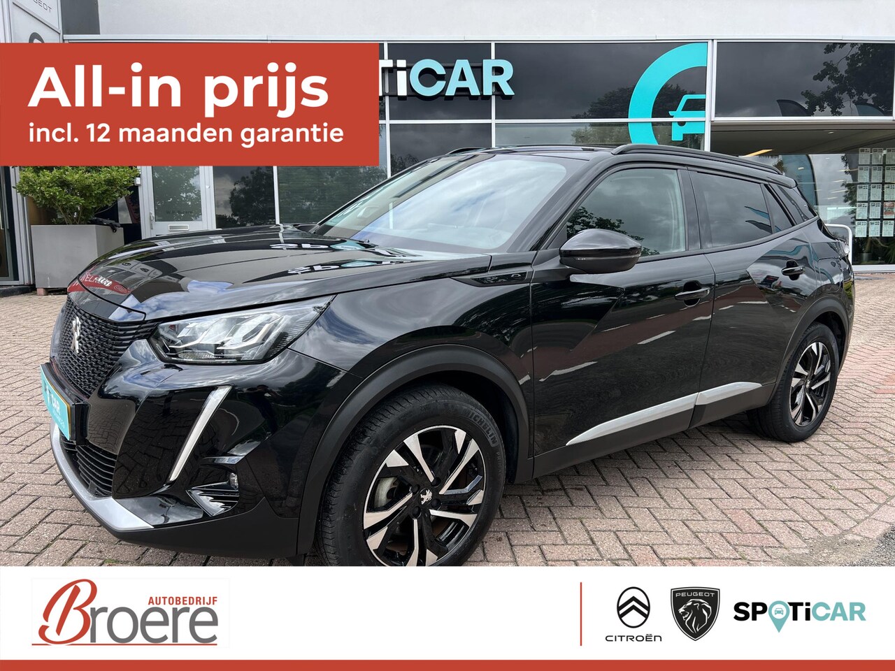 Peugeot e-2008 - EV Allure Pack 50 kWh Automaat Navigatie via Apple Carplay of Android Auto - AutoWereld.nl