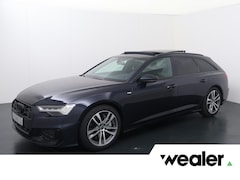 Audi A6 Avant - S edition Competition 50 TFSI e 299 PK | Panoramadak | 21" Velgen | Lederen Sportstoelen |