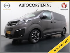 Opel Vivaro Combi Electric - 8-Persoons L2 75kWh Leder Panoramadak 2X Elek.Schuifdeur Trekhaak 360°Camera Stoelverwarmi