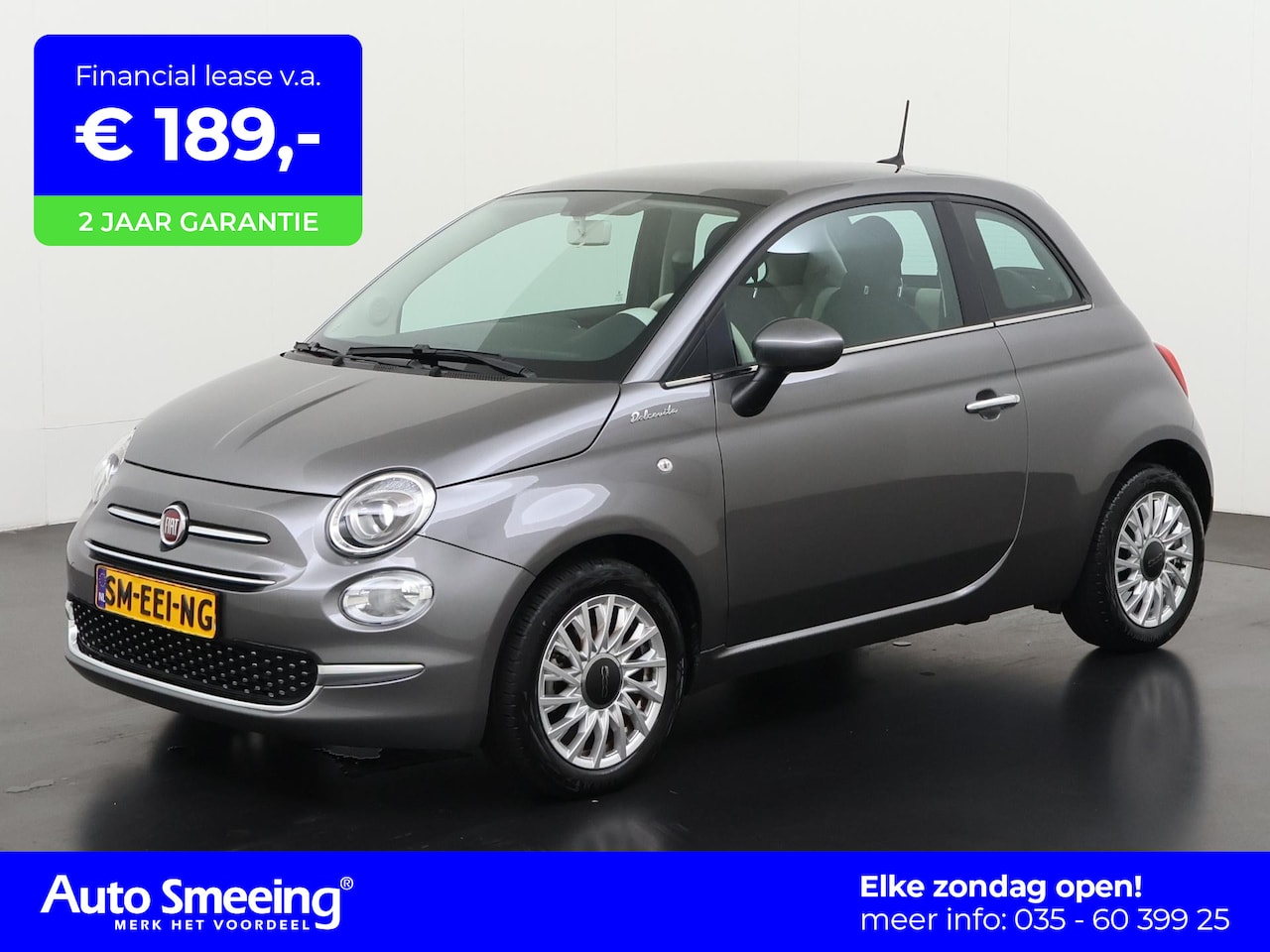 Fiat 500 - 1.0 Hybrid Dolcevita | Panoramadak | Zondag Open! - AutoWereld.nl