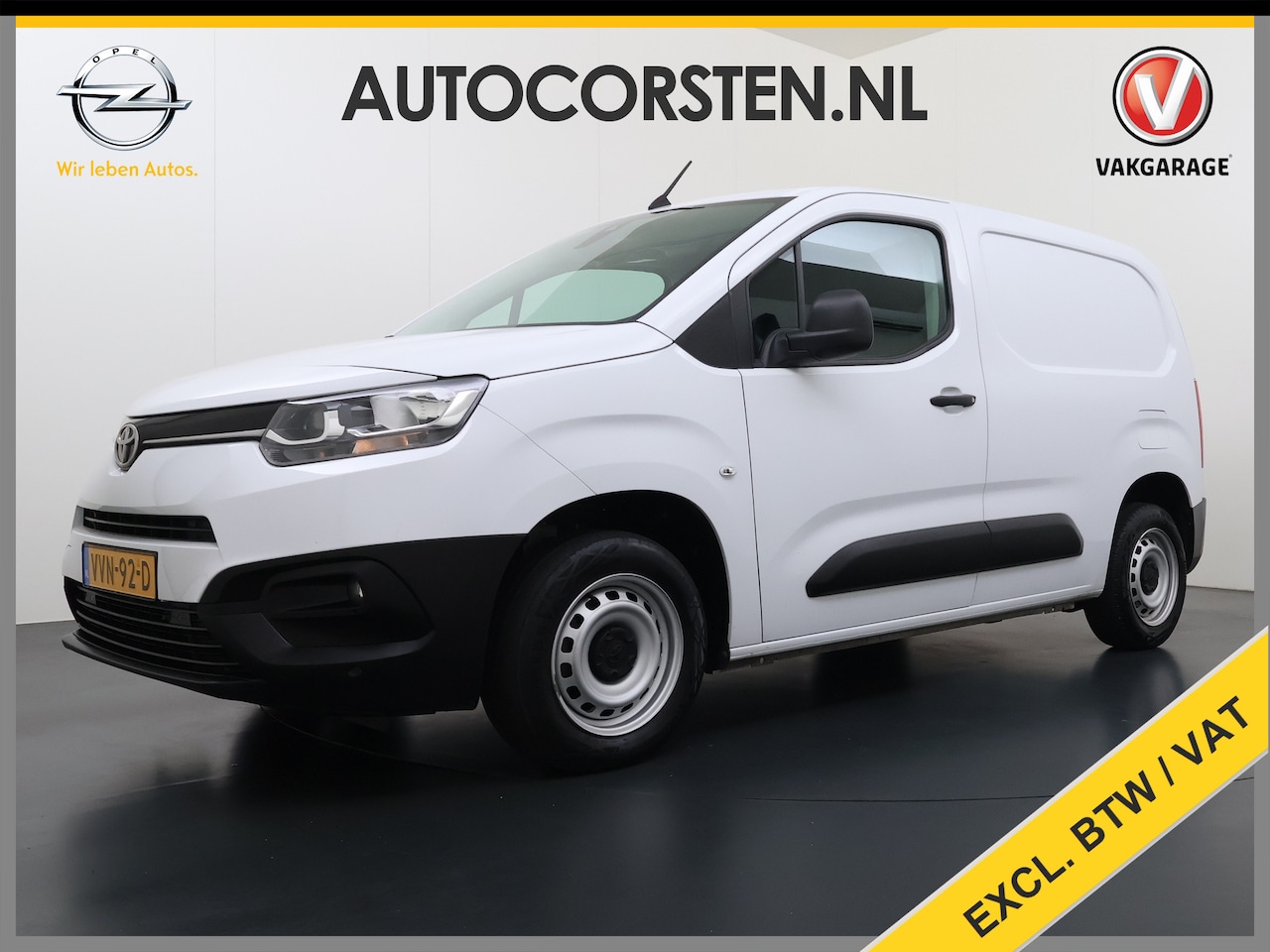 Toyota ProAce City - 1.2T 111PK Benzine 3-Persoons Euro 6 Navi* Airco Apple Carplay Android Auto Cruise Control - AutoWereld.nl