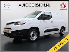 Toyota ProAce City - 1.2T 111PK Benzine 3-Persoons Euro 6 Navi* Airco Apple Carplay Android Auto Cruise Control