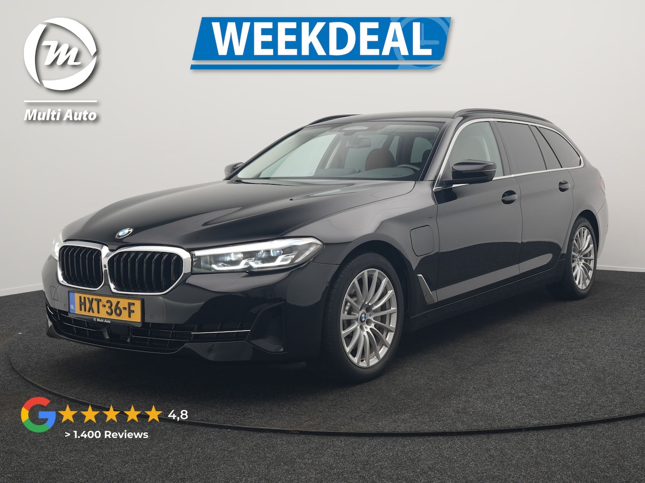BMW 5-serie Touring - 530e xDrive Business Edition Plus PHEV 293pk Dealer O.H | Trekhaak af Fabriek | Adaptive C - AutoWereld.nl