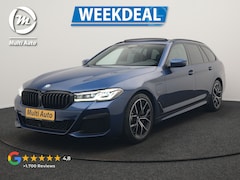 BMW 5-serie Touring - 530e M Sport PHEV 293pk Dealer O.H. | Panodak | Adaptive Cruise | 360 Camera | Harman / Ka