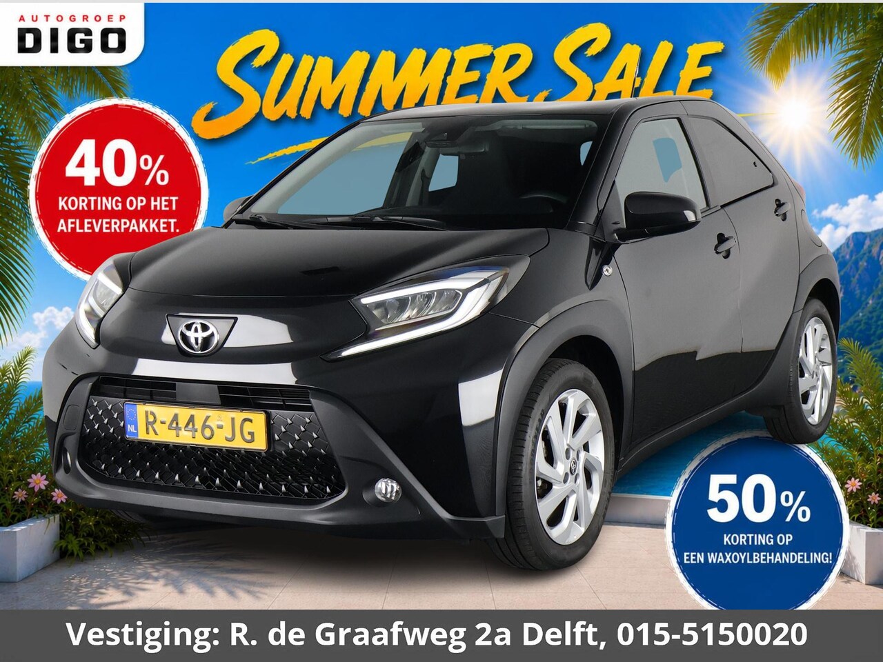 Toyota Aygo X - 1.0 VVT-i MT First | Apple Carplay & AndroidAUTO | Lichtmetalen velgen | Camera | Privacy - AutoWereld.nl