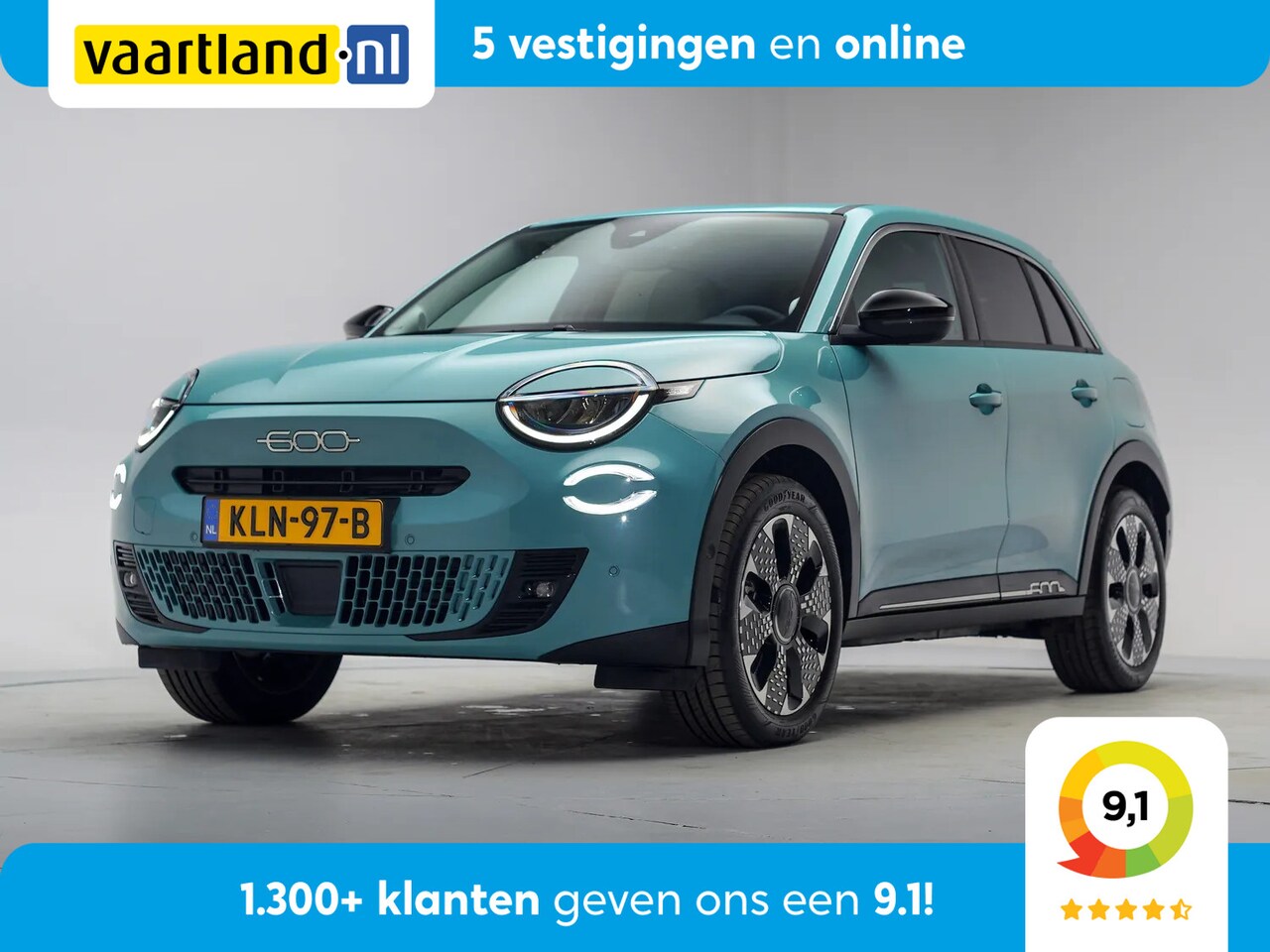 Fiat 600 - 600 e La Prima 54 kWh [ Navi Camera Apple / Android Leder Stoelverwarming ] - AutoWereld.nl
