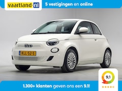 Fiat 500 - 24 kWh 3-Fase [ Apple/Android Clima Verkeersbordherkenning ]