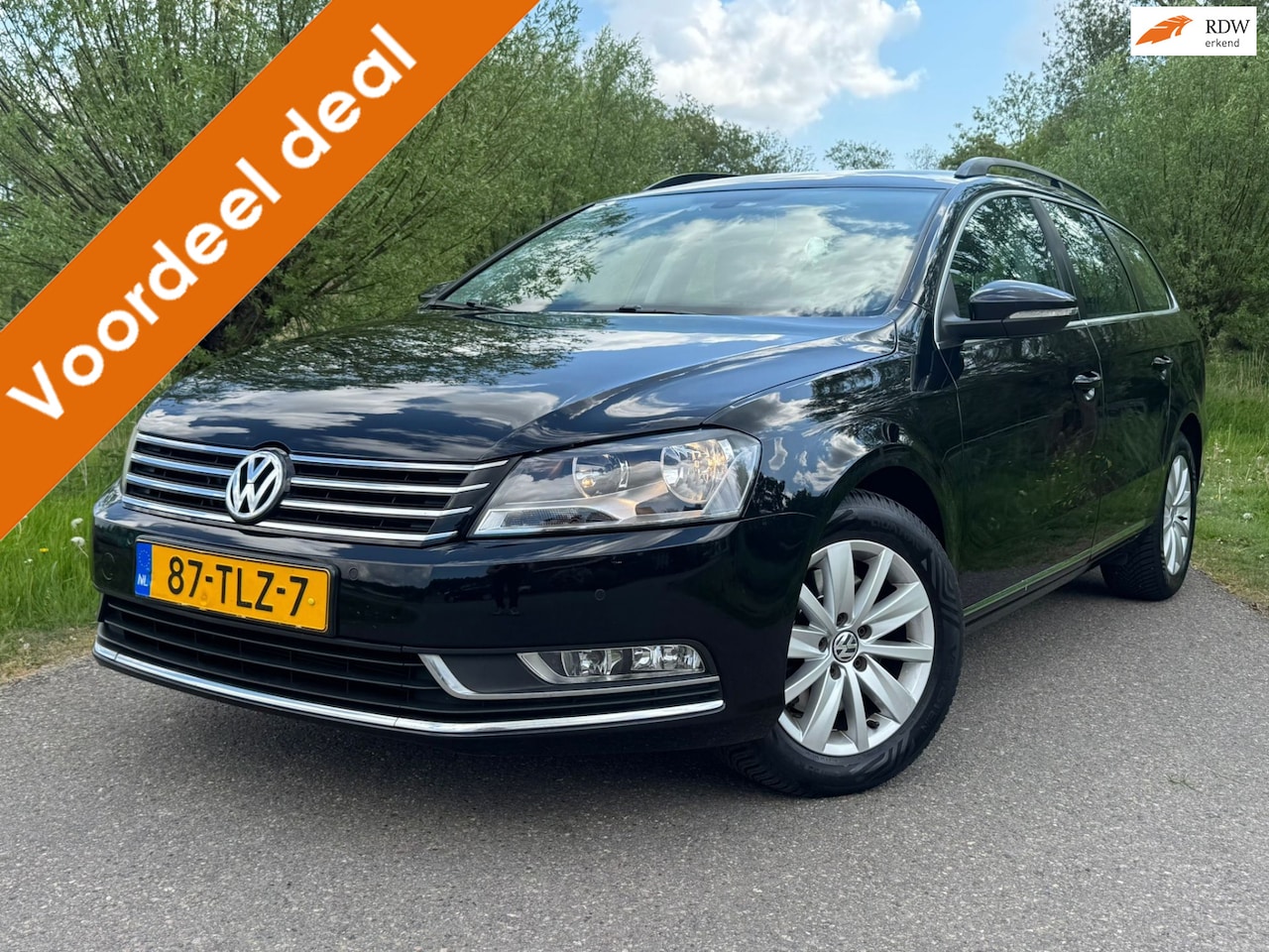 Volkswagen Passat Variant - 1.4 TSI Comfortline BlueMotion / Automaat / Airco / Navigatie /CC / PDC / Trekhaak / LM-Ve - AutoWereld.nl