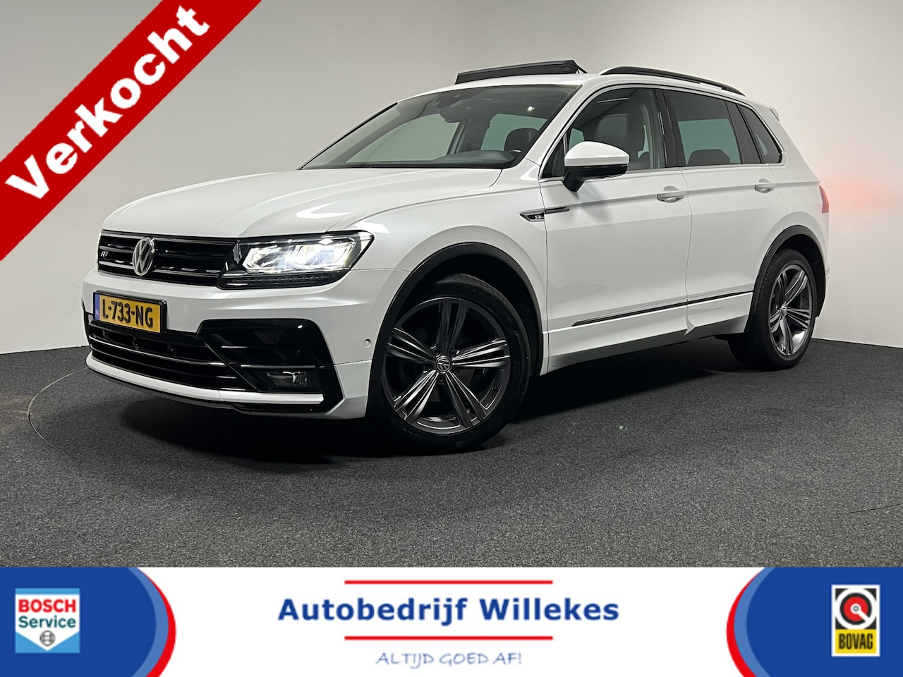 Volkswagen Tiguan - 1.4 TSI Comfortline Business R | NAVI | 360 CAMERA | STOELVERWARMING | LEDEREN BEKLEDING | - AutoWereld.nl