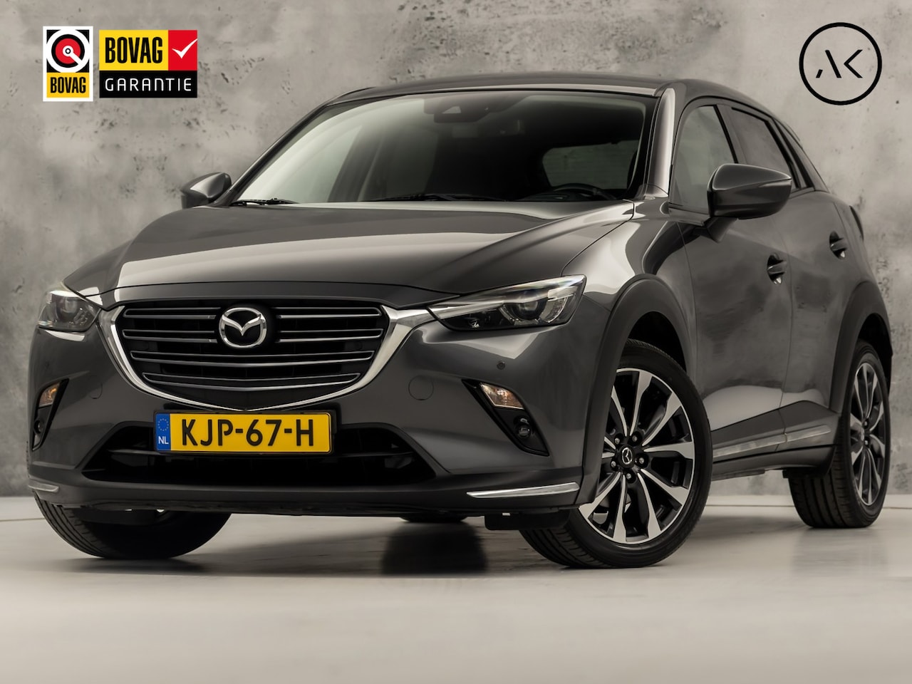 Mazda CX-3 - 2.0 SkyActiv-G 120 GT-M Automaat (NAVIGATIE, CLIMATE, CAMERA, LEDER, STOELVERWARMING, KEYL - AutoWereld.nl