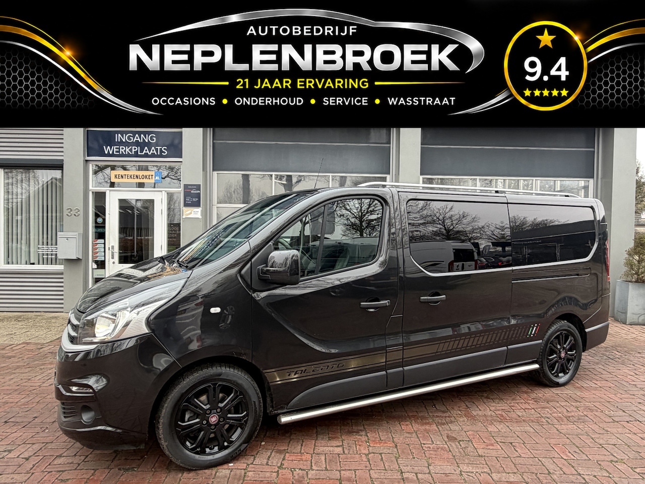 Fiat Talento - 1.6 MJ EcoJet L2H1 SX 2018 147PK Dealer onderhouden 5pers Marge auto - AutoWereld.nl