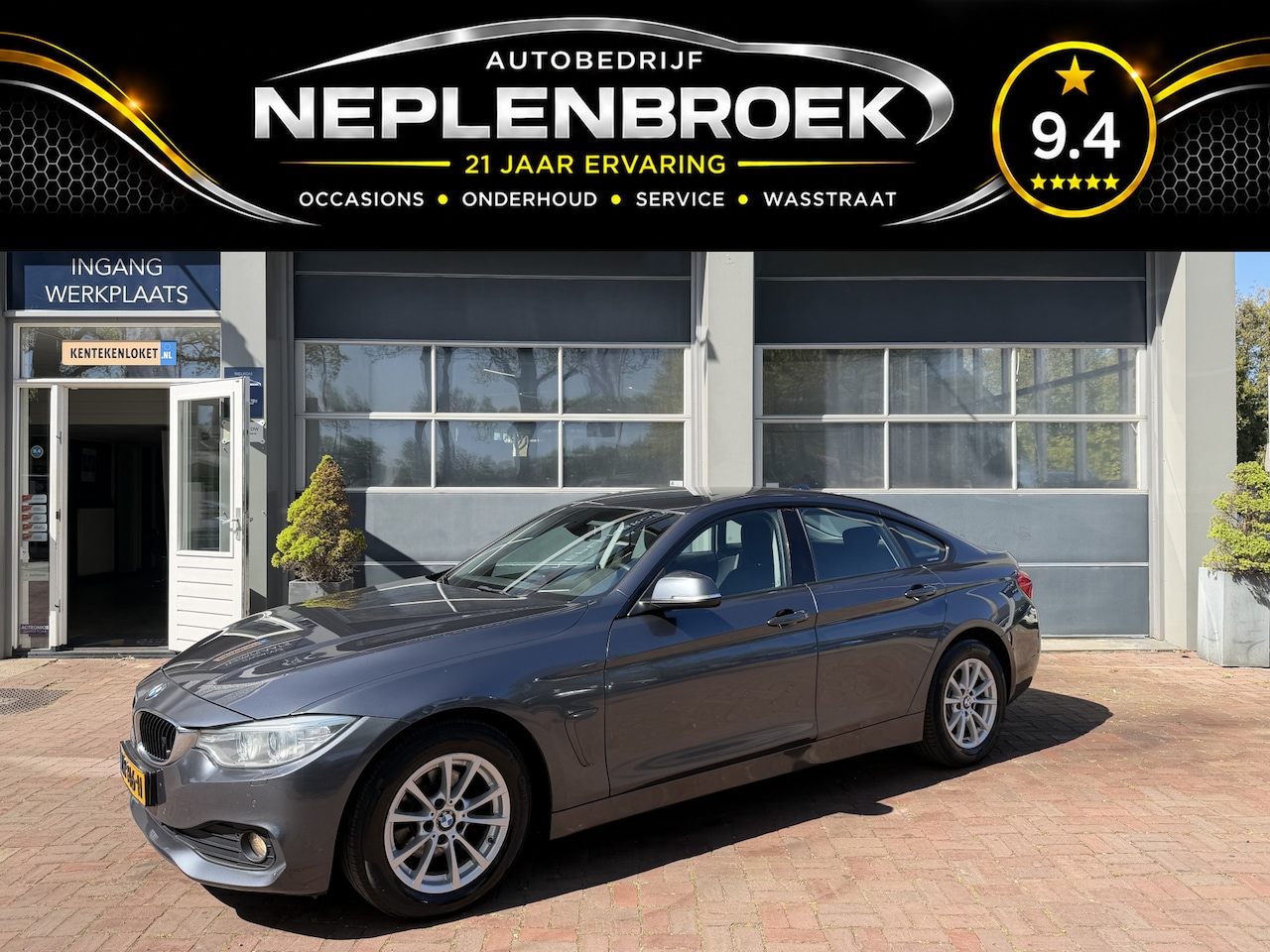 BMW 4-serie Gran Coupé - 418d High Executive Bj 2015 136pk Dealer onderhouden !! - AutoWereld.nl