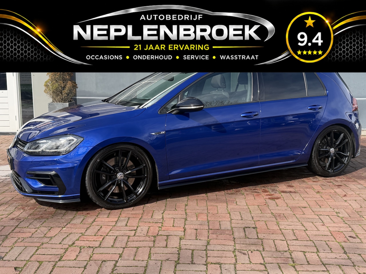 Volkswagen Golf - 2.0 TSI 4Motion R Bj 2019 km 93.000 Nap 2e eigen Automaat,19Inch,Schuifdak,Clima,Navi Bom - AutoWereld.nl