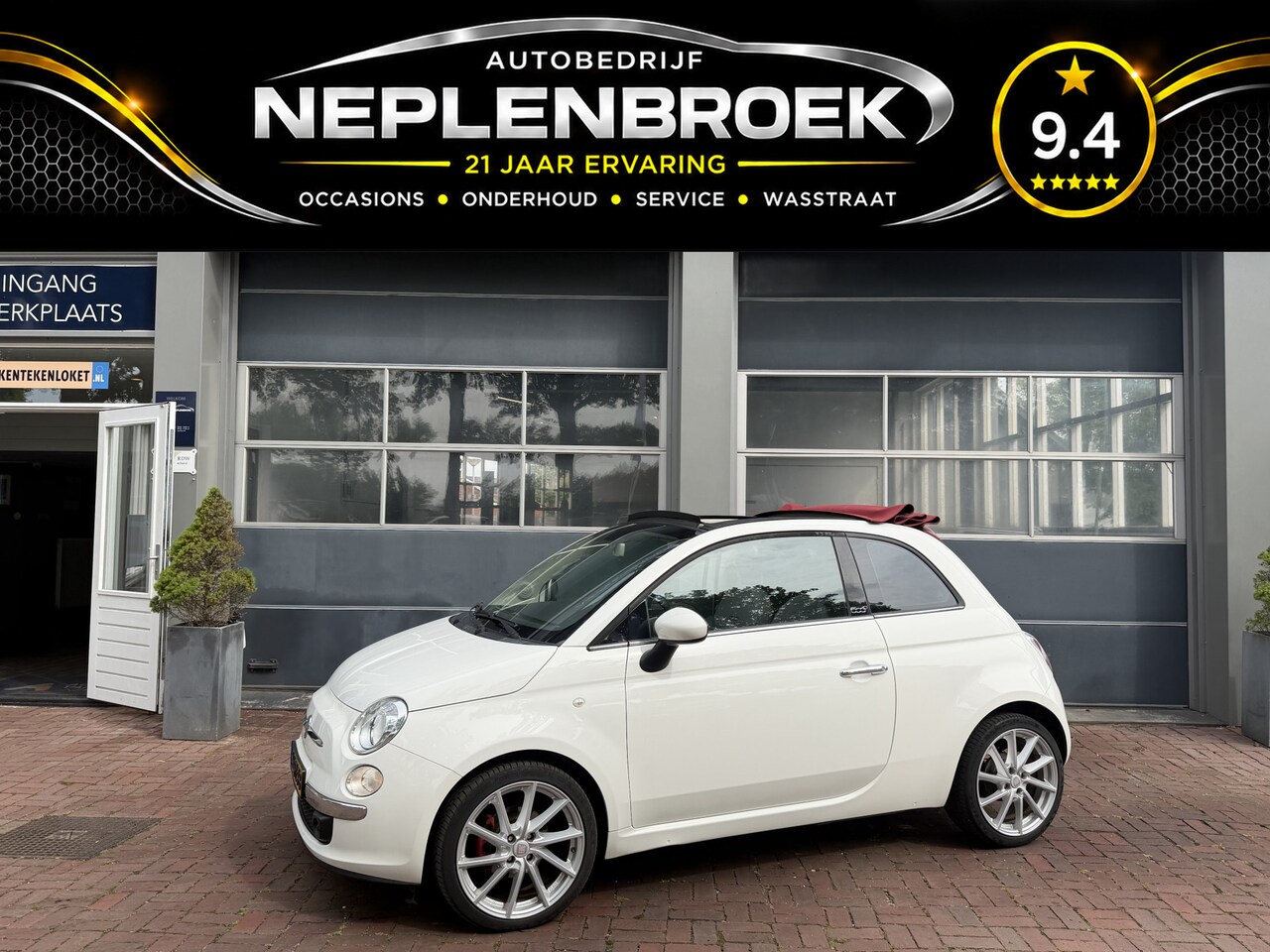 Fiat 500 C - 0.9 TwinAir Lounge 500S Softtop | Airco | LMV |  02-2013 104.681 KM - AutoWereld.nl