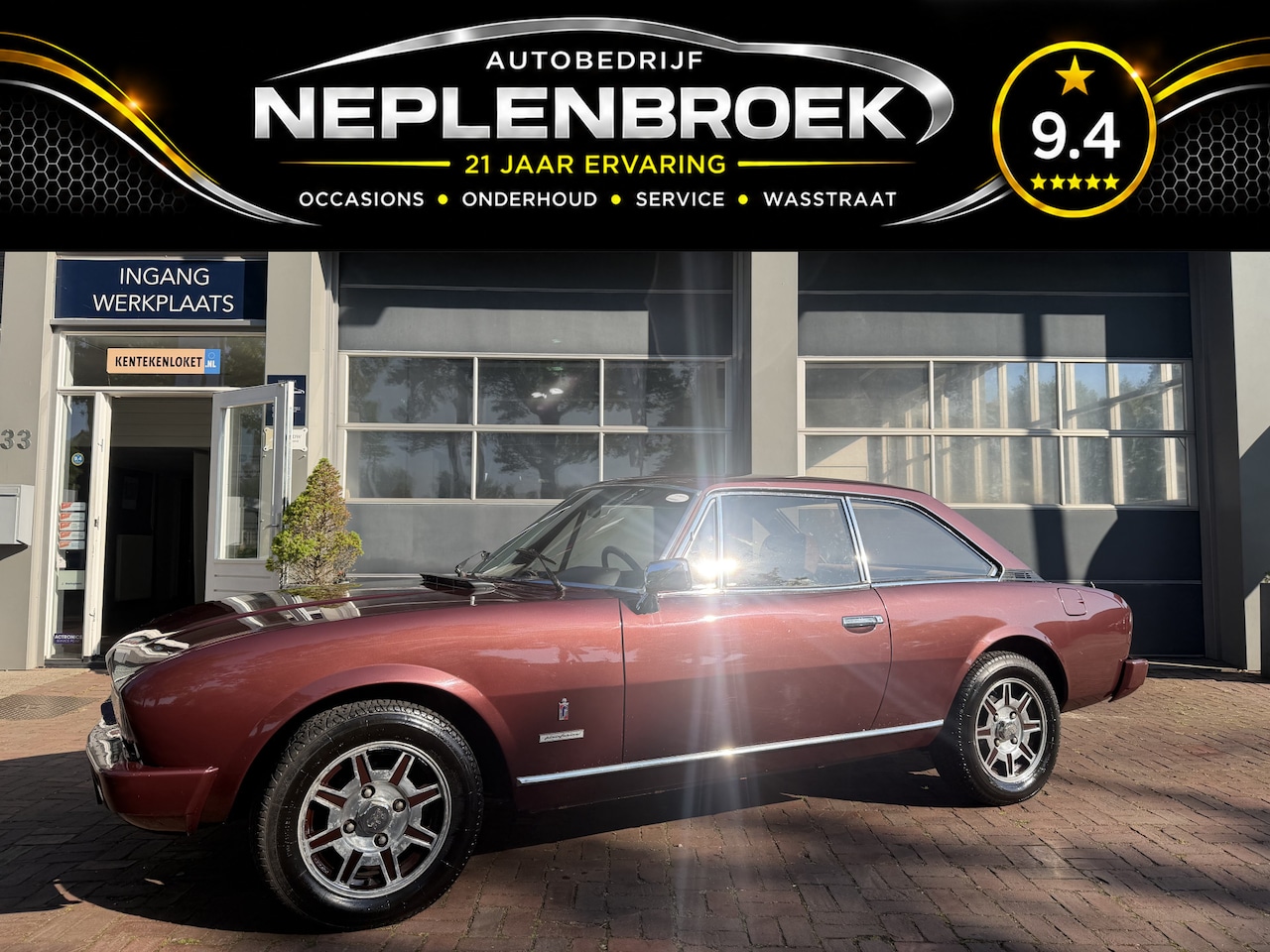 Peugeot 504 - 2.0 Coupé Injection 2.0 Inj. Bj. 1980 – Uniek in Nieuwstaat! - AutoWereld.nl