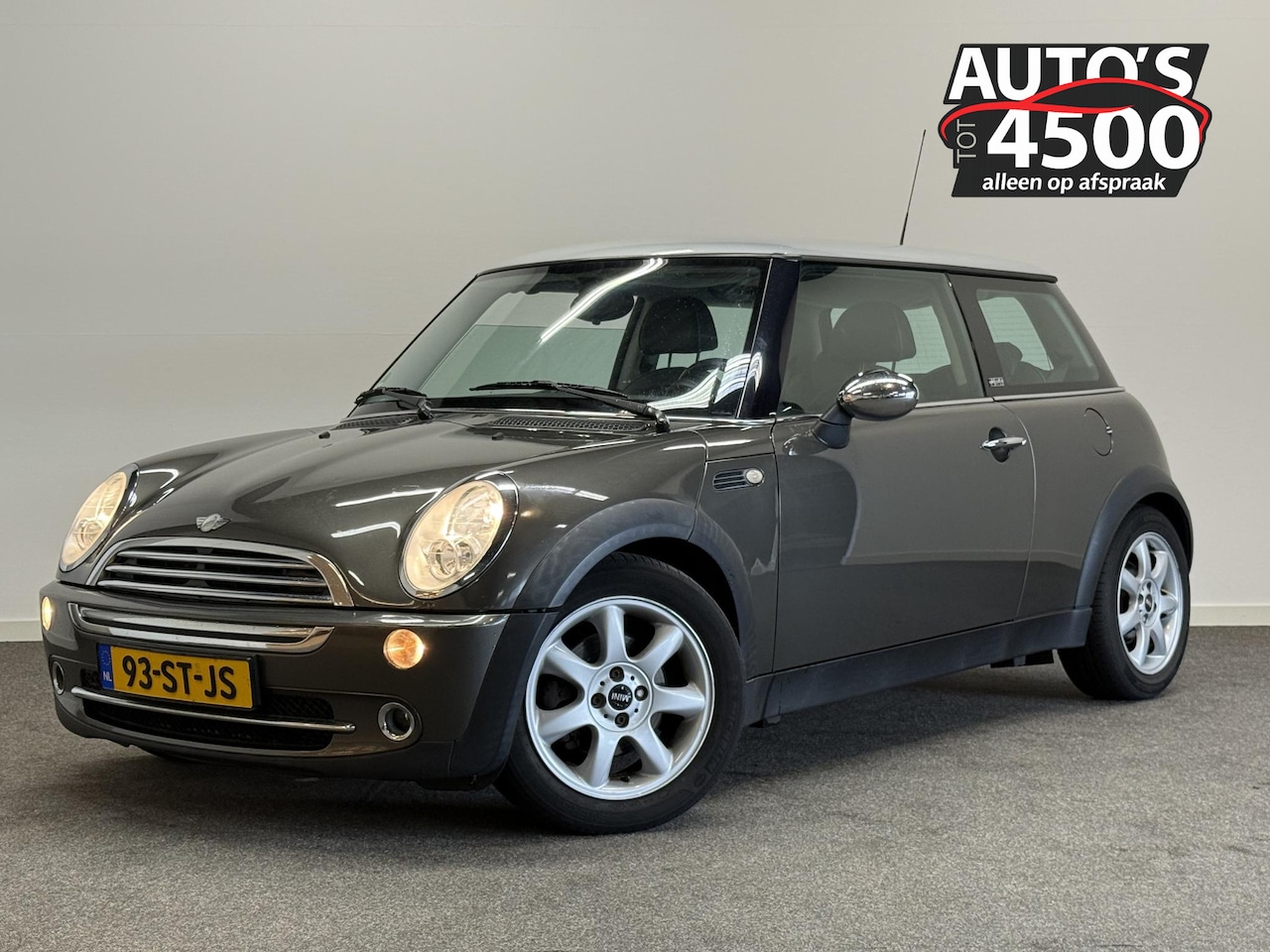 MINI 3-Deurs - 1.6 Cooper Park Lane Lederen bekleding! - AutoWereld.nl