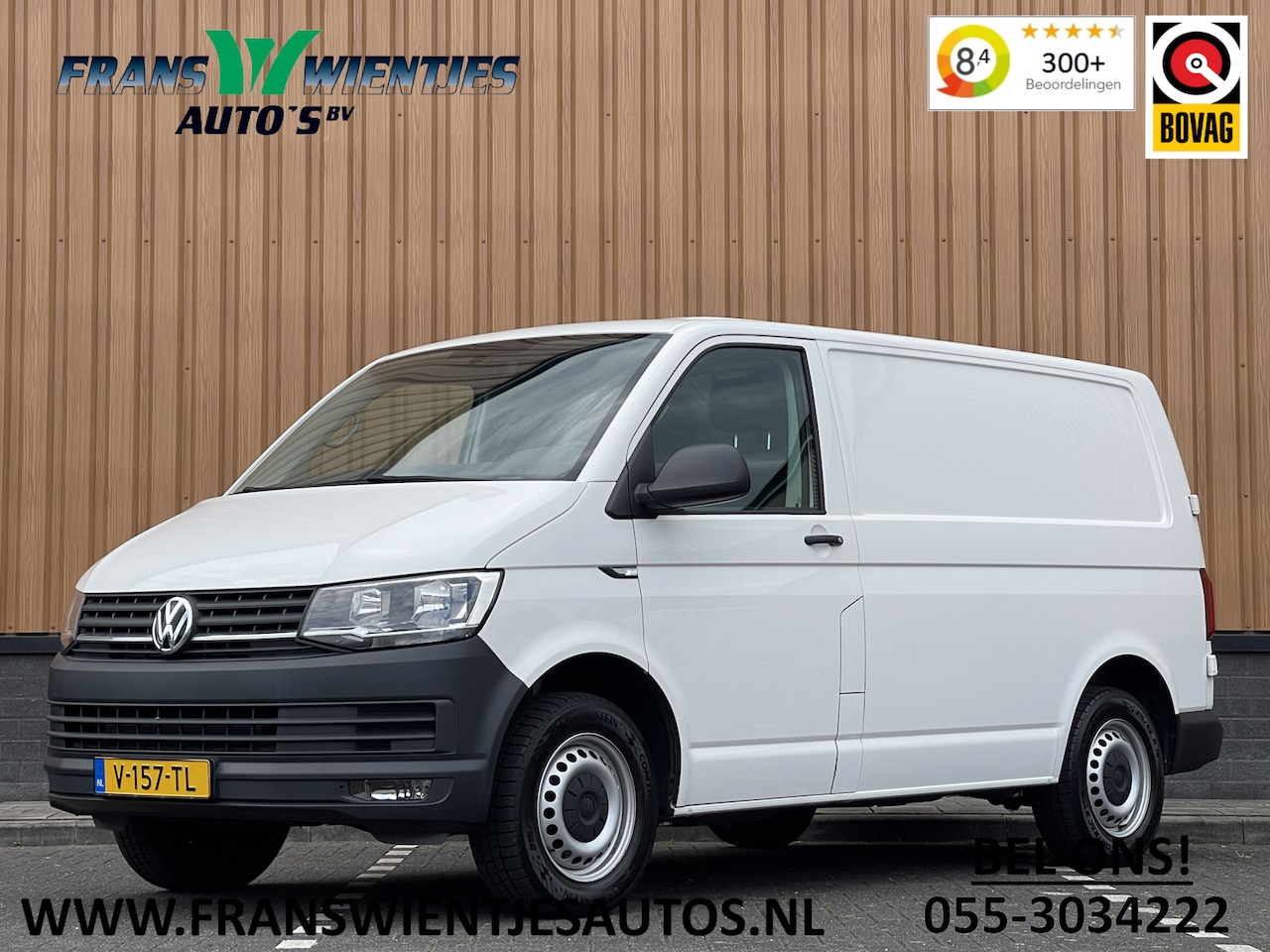 Volkswagen Transporter - 2.0 TSI L1H1 | Marge! | Benzine! | Trekhaak | Cruise Control | Parkeersensoren Achter | Vo - AutoWereld.nl