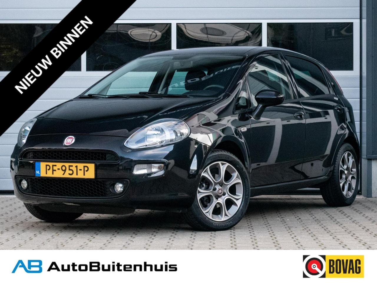 Fiat Punto Evo - Lounge 1.2 4-cilinder |CRUISE|NAVI|BLUETOOT|AIRCO - AutoWereld.nl