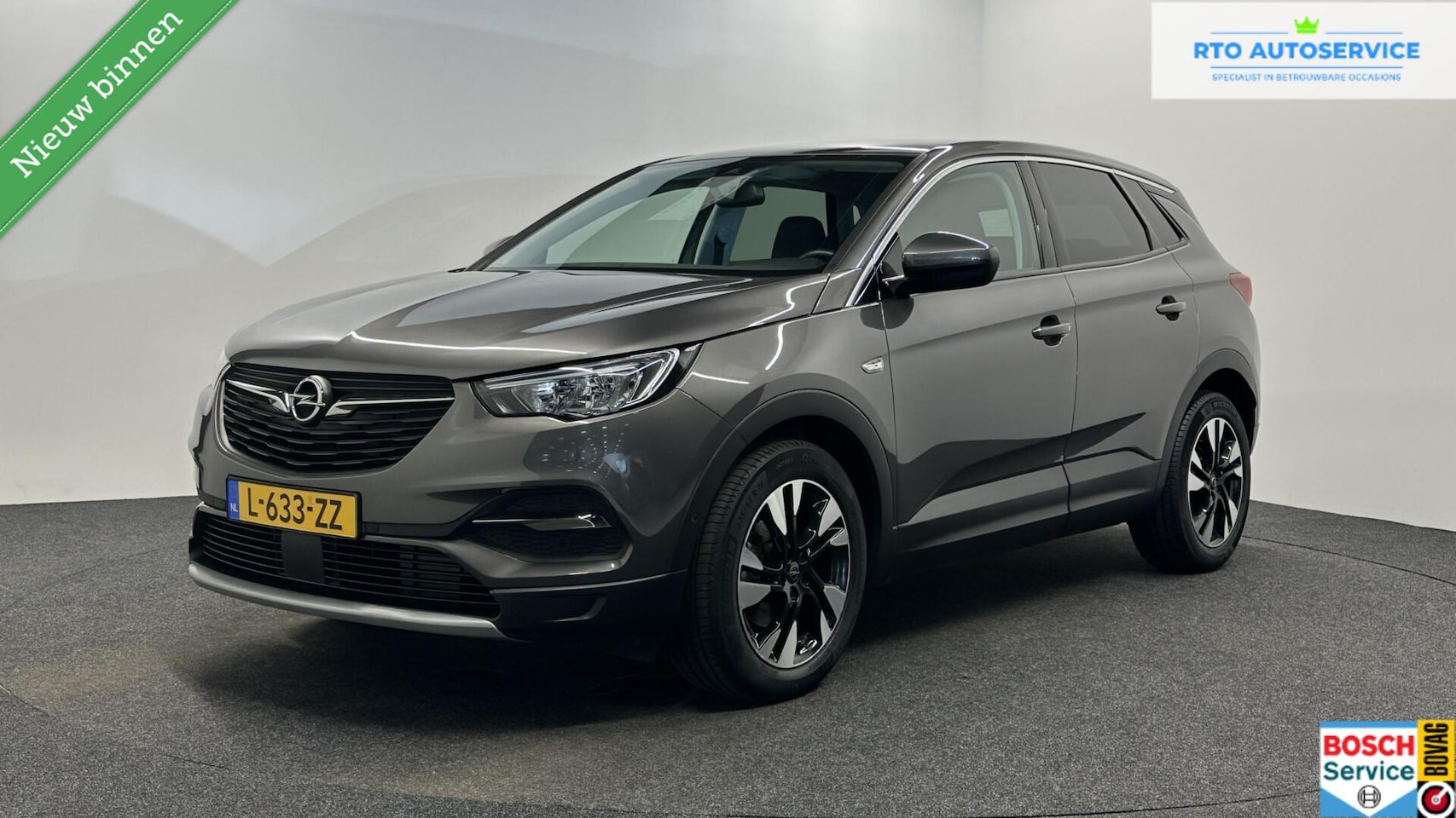 Opel Grandland X - 1.2 Turbo Business Executive CARPLAY LM NAVI ECC CRUISE. - AutoWereld.nl