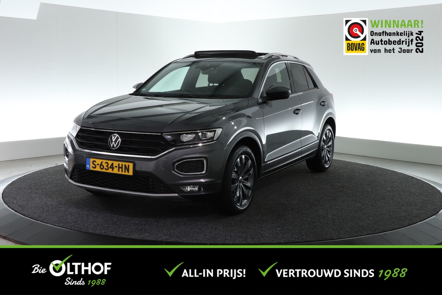 Volkswagen T-Roc - 1.5 TSI Sport | TREKHAAK | SCHUIF-KANTEL | - AutoWereld.nl