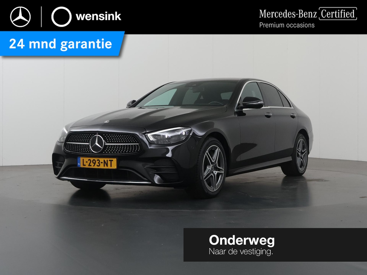 Mercedes-Benz E-klasse - 300 de Business Solution AMG | Widescreen | Multibeam | Lederen bekleding | 360 graden cam - AutoWereld.nl