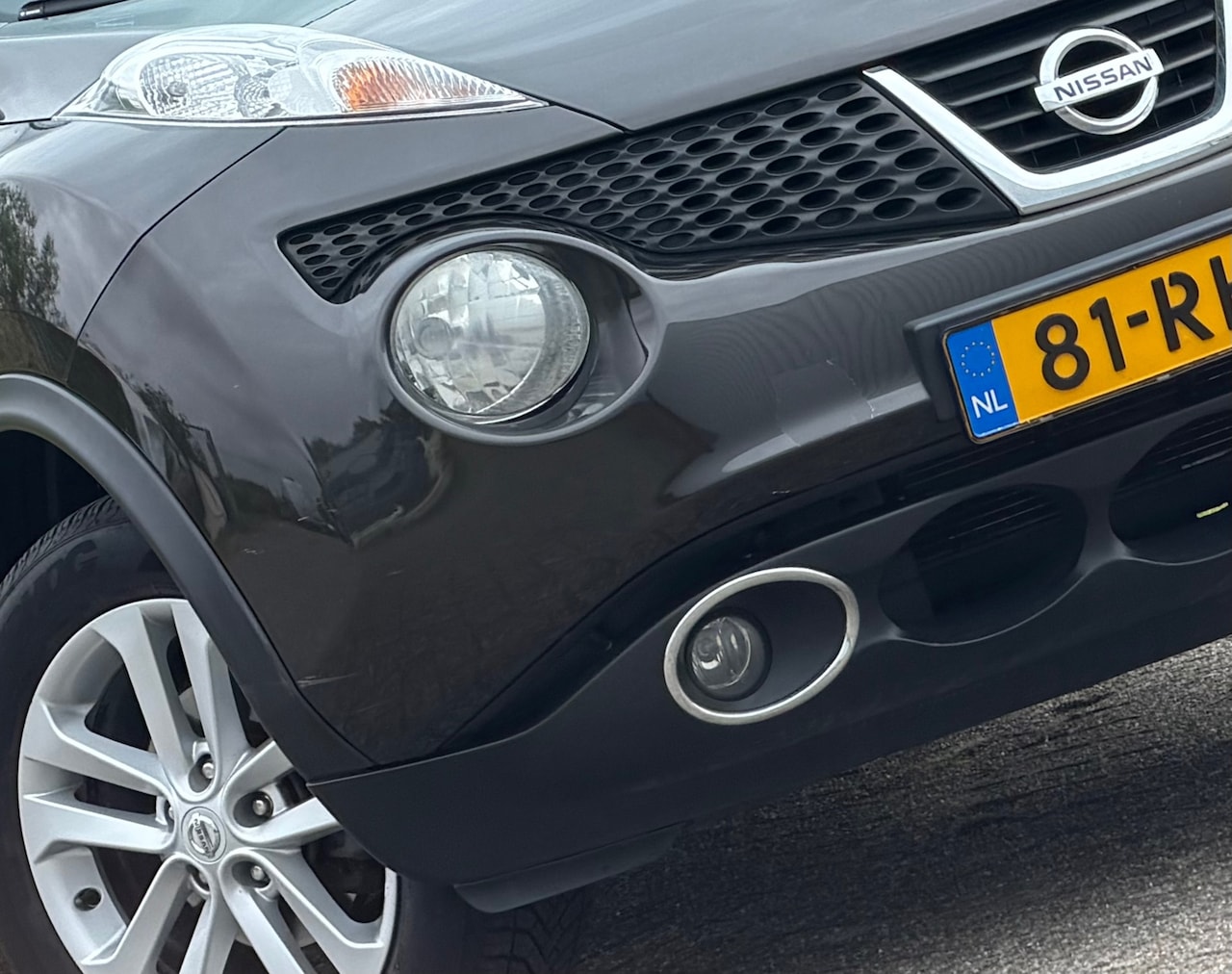 Nissan Juke - 1.6 Tekna | Black Pepper | Bluetooth/Navi/Cruise/LMV/PDC - Keurig! - AutoWereld.nl